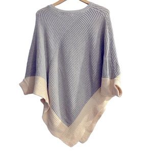 Club Monaco Wool Poncho Sweater.